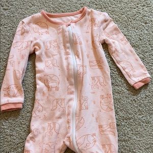 Silkberry baby fox pajamas 100% cotton.